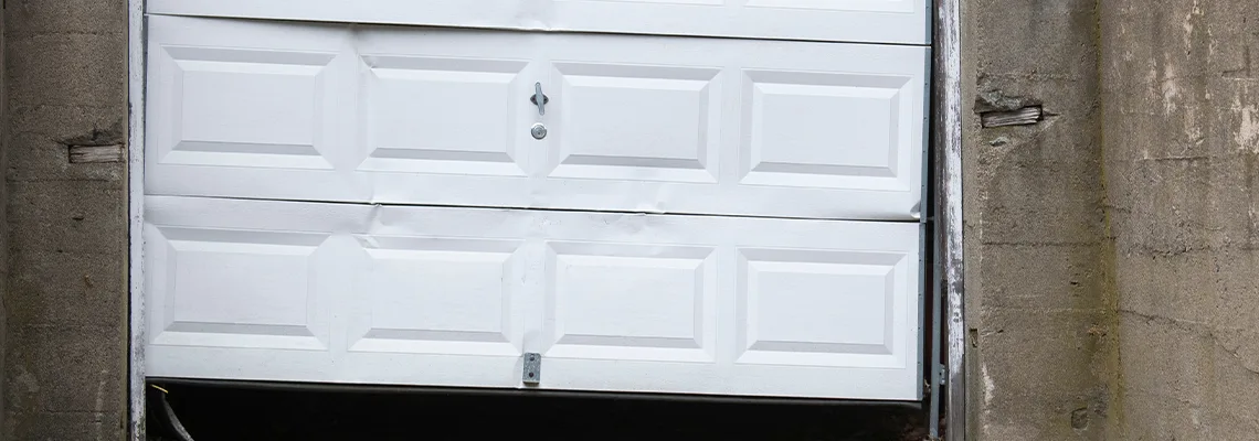 Garage Door Got Hit By A Car Dent Removal in Elmwood Park, IL